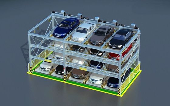 Kalite  2t Automated Multi Level Car Parking 2000kg Automated Car Garage Fabrika
