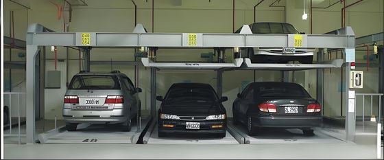 Kalite  Four Column Car Parking Hydraulic 2500kg Car Lifts For Residential Garages Fabrika