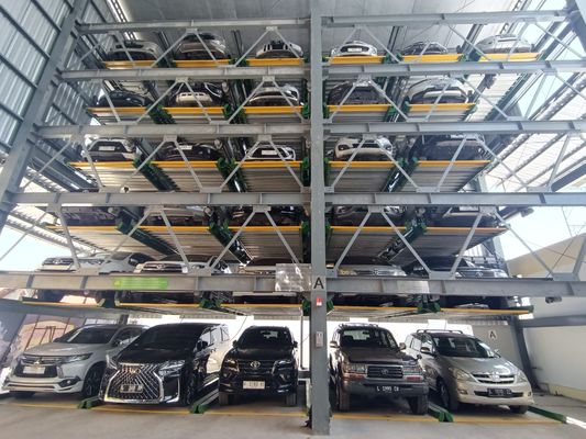 Çapraz Mekanik Otomatik Motor Asansör 3 Seviye -6 Seviye Bulmaca Araç Parkı