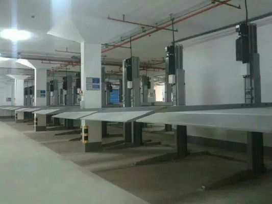 Uzaktan kumanda Hidrolik Yeraltı Garajı 2500kg Ev Arabası Asansörü