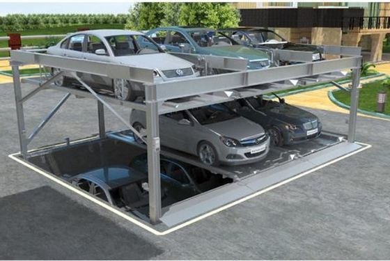 1700kgs araba yığıcı çukur eşleştirme mekanik araba parkı ev