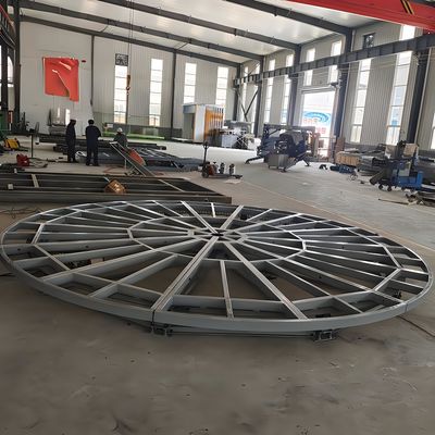 Alüminyum alaşımlı otopark döngüsü 4.5m-7m Dia konut arabası döngüsü