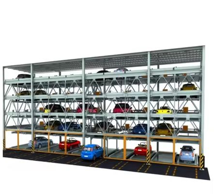 PLC Kontrol Bulmaca Araç Park Sistemi 2000 Kg Araç Parkı Ev