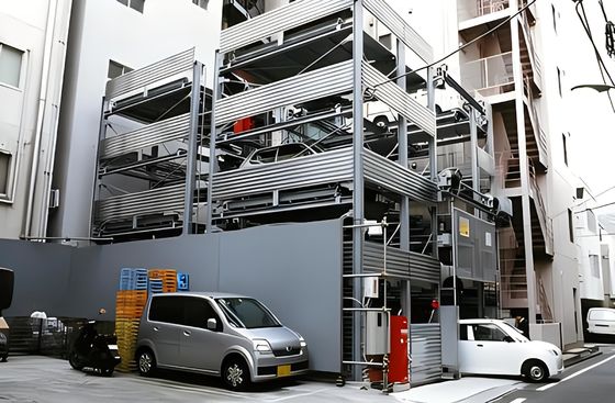 Modüler Kurulum Bulmaca Araç Parkı Yüksek Alan Kullanımı Bulmaca Sistem Parkı