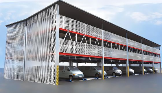 Modüler Kurulum Bulmaca Araç Parkı Yüksek Alan Kullanımı Bulmaca Sistem Parkı