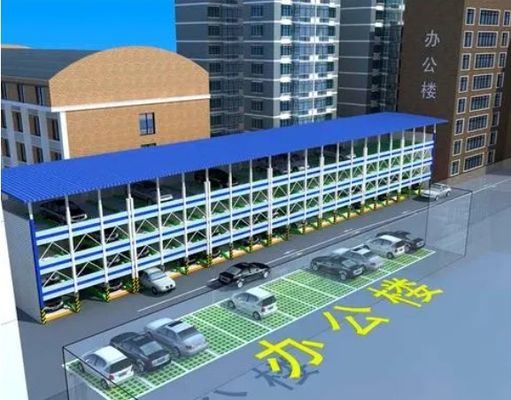 3 katmanlı otopark asansör sistemleri 2000kg mekanik otopark ev