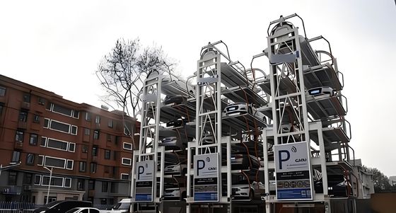 Yer tasarrufu döner otopark sistemi Topluluk döner otopark sistemi