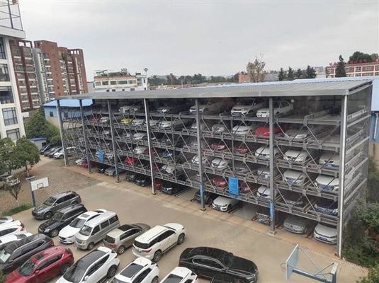 1000kg Yük Hidrolik Asansör Araç Parkı Garajlar İçin Konut Araç Yükleyici