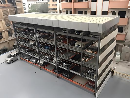6 Seviye Otomatik Otopark Garaj 2 Ton Otomatik Otopark Ev