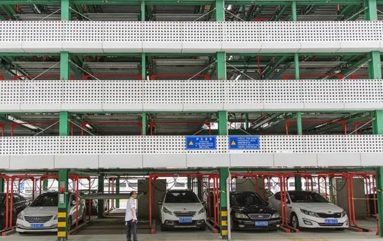 Yüksek otomatik bulmaca araba park sistemi 2000kg bulmaca asansör park sistemi