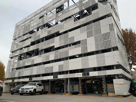 Dikey veya yatay park kulesi sistemi 120 Araçlar Otopark kulesi