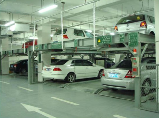 Dört sütunlu Otomatik Asansör 4 Post Otomatik Asansör 2000kg Yük