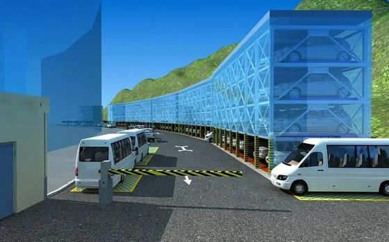 Yüksek otomatik bulmaca araba park sistemi 2000kg bulmaca asansör park sistemi